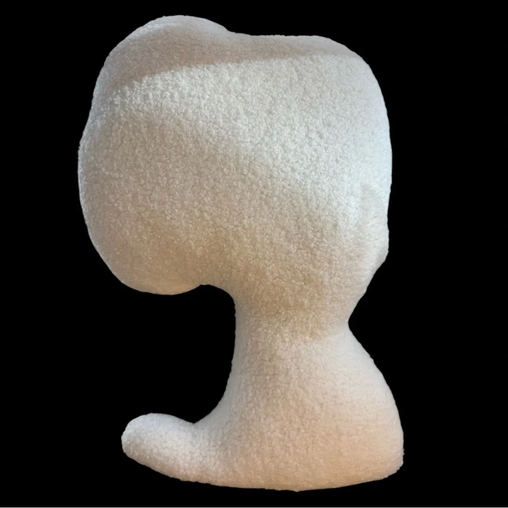 Snoopy with ice cream sherpa pillow NWT